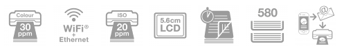 Key specifications for the WorkForce-Pro-WF-R5190DTW